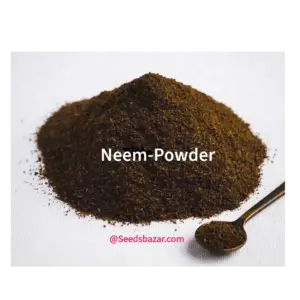 Triple-filtered organic neem powder pack for garden soil pest control SeedsBazar