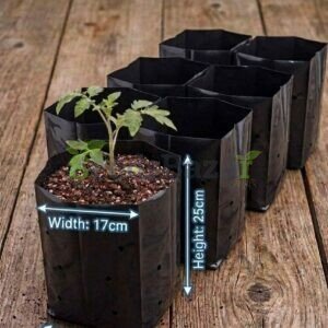 Large Black grow bags(12-set)